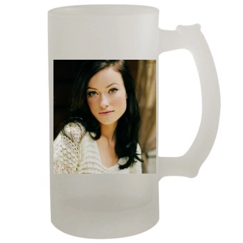 Olivia Wilde 16oz Frosted Beer Stein