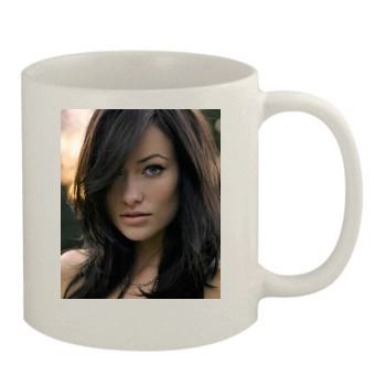 Olivia Wilde 11oz White Mug