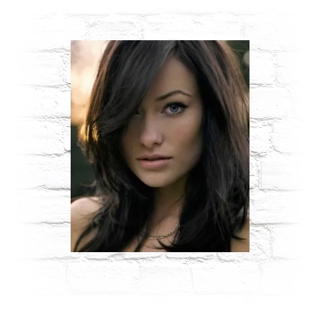 Olivia Wilde Metal Wall Art