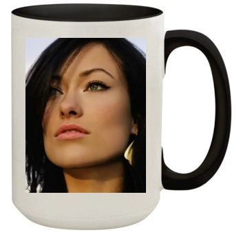 Olivia Wilde 15oz Colored Inner & Handle Mug