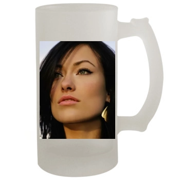 Olivia Wilde 16oz Frosted Beer Stein