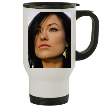 Olivia Wilde Stainless Steel Travel Mug