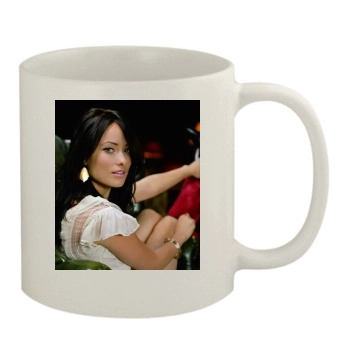 Olivia Wilde 11oz White Mug