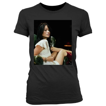 Olivia Wilde Women's Junior Cut Crewneck T-Shirt