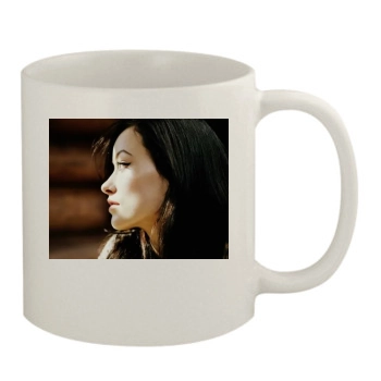 Olivia Wilde 11oz White Mug