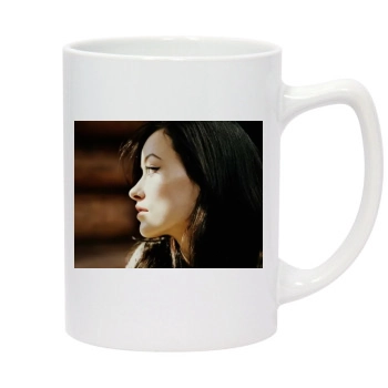 Olivia Wilde 14oz White Statesman Mug