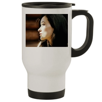 Olivia Wilde Stainless Steel Travel Mug