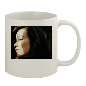 Olivia Wilde 11oz White Mug