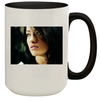 Olivia Wilde 15oz Colored Inner & Handle Mug