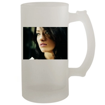 Olivia Wilde 16oz Frosted Beer Stein