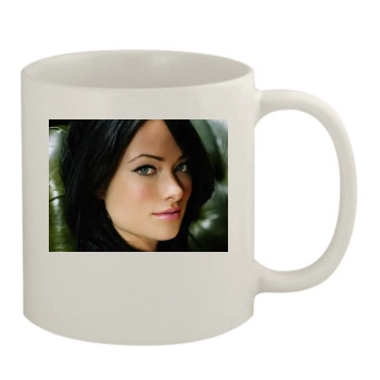 Olivia Wilde 11oz White Mug