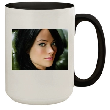 Olivia Wilde 15oz Colored Inner & Handle Mug