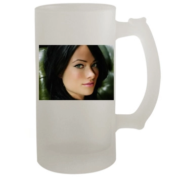 Olivia Wilde 16oz Frosted Beer Stein