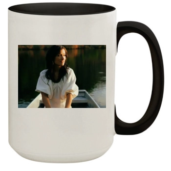 Olivia Wilde 15oz Colored Inner & Handle Mug