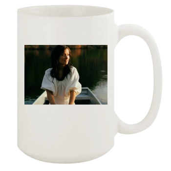 Olivia Wilde 15oz White Mug