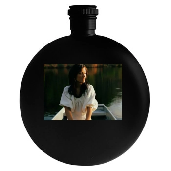 Olivia Wilde Round Flask