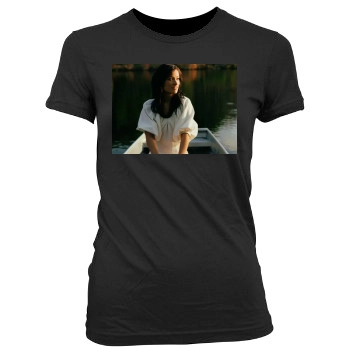 Olivia Wilde Women's Junior Cut Crewneck T-Shirt