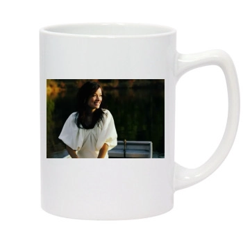 Olivia Wilde 14oz White Statesman Mug