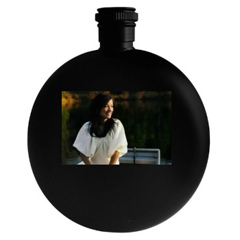 Olivia Wilde Round Flask