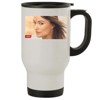 Olivia Wilde Stainless Steel Travel Mug