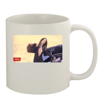 Olivia Wilde 11oz White Mug