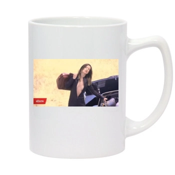 Olivia Wilde 14oz White Statesman Mug