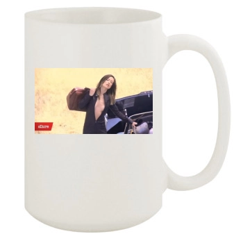 Olivia Wilde 15oz White Mug