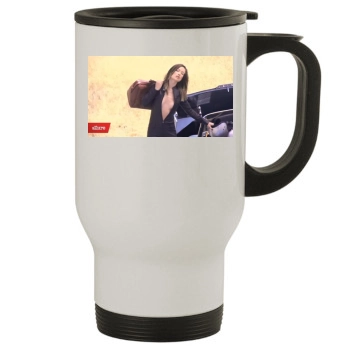 Olivia Wilde Stainless Steel Travel Mug