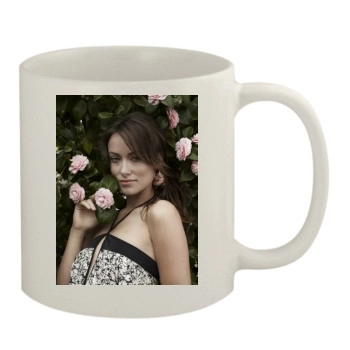 Olivia Wilde 11oz White Mug