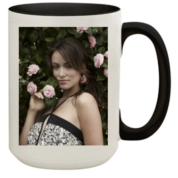 Olivia Wilde 15oz Colored Inner & Handle Mug