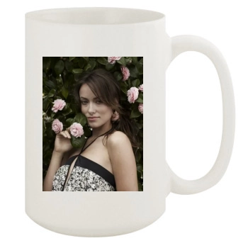 Olivia Wilde 15oz White Mug