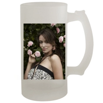 Olivia Wilde 16oz Frosted Beer Stein