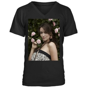 Olivia Wilde Men's V-Neck T-Shirt