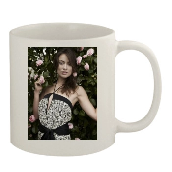 Olivia Wilde 11oz White Mug