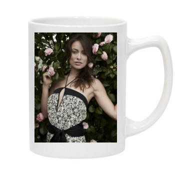 Olivia Wilde 14oz White Statesman Mug