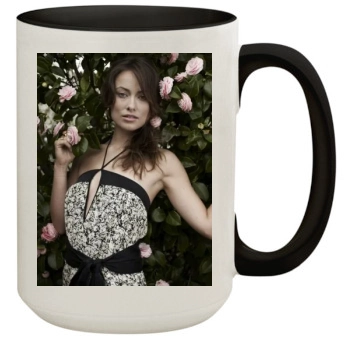 Olivia Wilde 15oz Colored Inner & Handle Mug