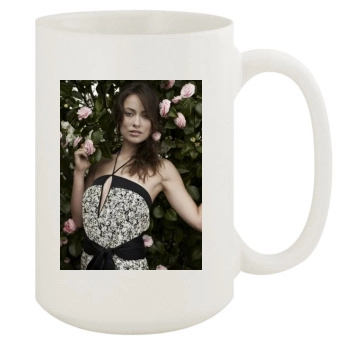 Olivia Wilde 15oz White Mug