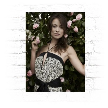 Olivia Wilde Metal Wall Art