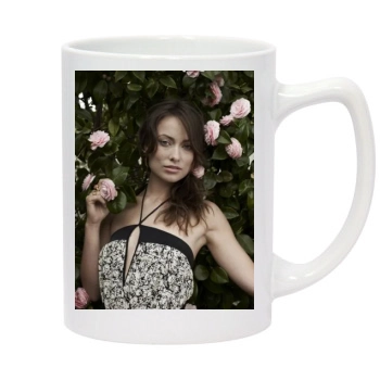 Olivia Wilde 14oz White Statesman Mug