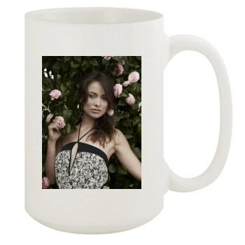 Olivia Wilde 15oz White Mug