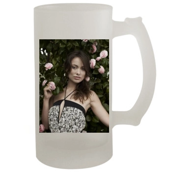 Olivia Wilde 16oz Frosted Beer Stein