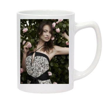 Olivia Wilde 14oz White Statesman Mug