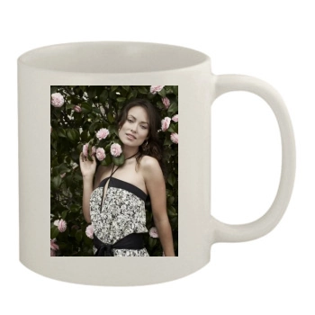 Olivia Wilde 11oz White Mug