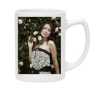 Olivia Wilde 14oz White Statesman Mug