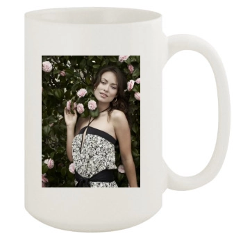 Olivia Wilde 15oz White Mug