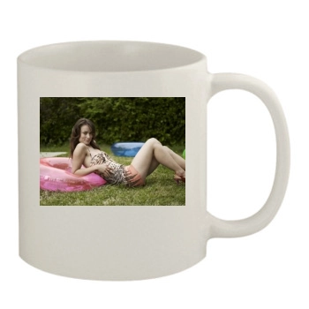 Olivia Wilde 11oz White Mug