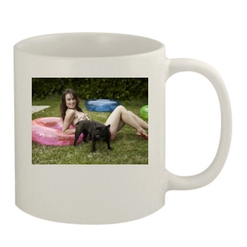 Olivia Wilde 11oz White Mug