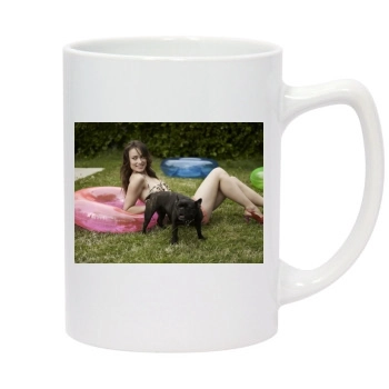 Olivia Wilde 14oz White Statesman Mug