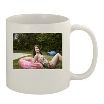 Olivia Wilde 11oz White Mug