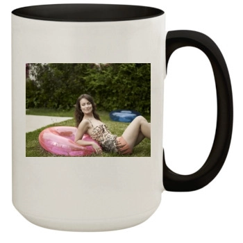 Olivia Wilde 15oz Colored Inner & Handle Mug